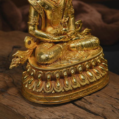 Amitayus Buddha Statue: Bronze Longevity Buddha, Blessing Ceremony