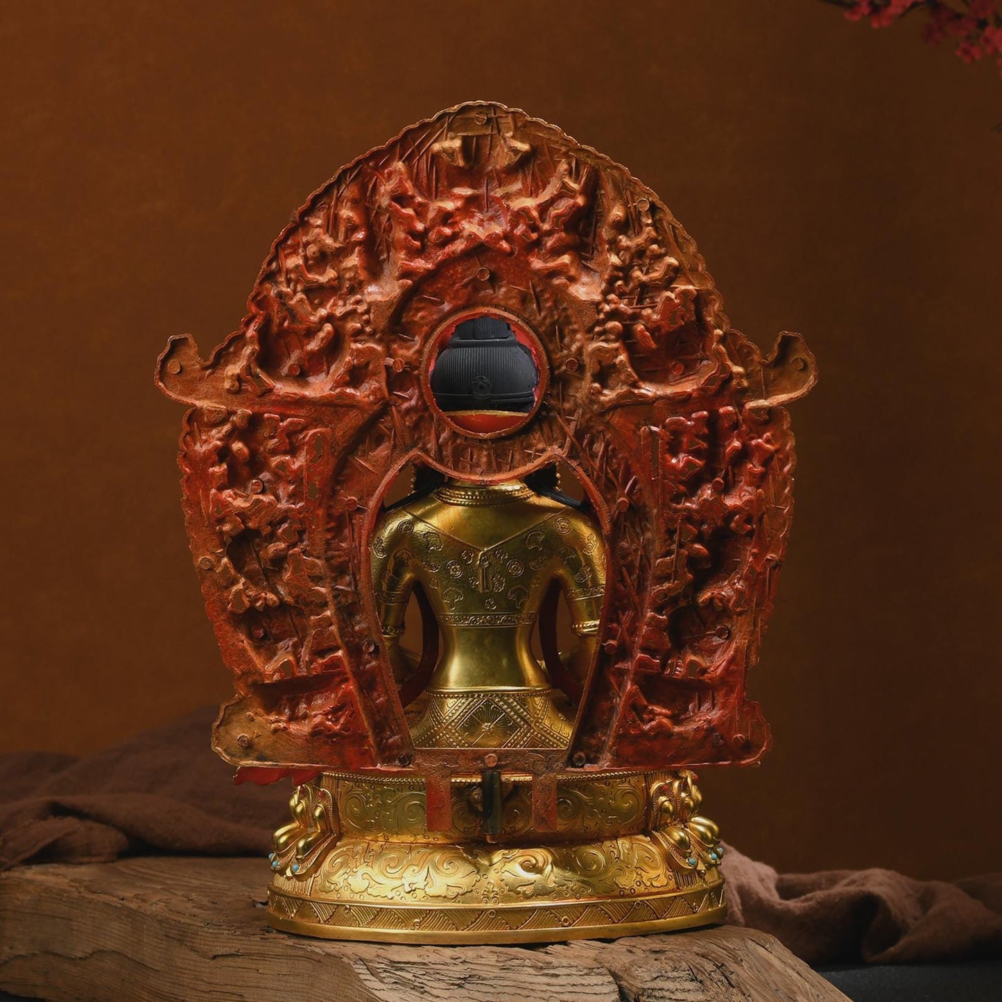 Amitayus，Buddha of Longevity， Exquisite (Longevity Buddha) Buddha Statue, Bronze Buddha Statue Blessing, Ceremony, Unique Gift
