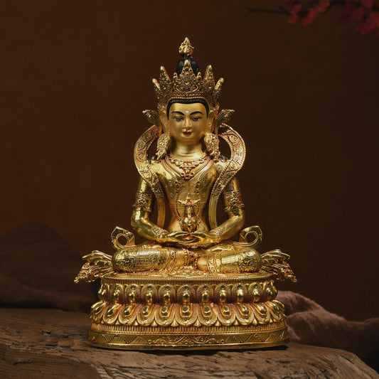 Amitayus Buddha Statue: Bronze Longevity Buddha, Blessing Ceremony