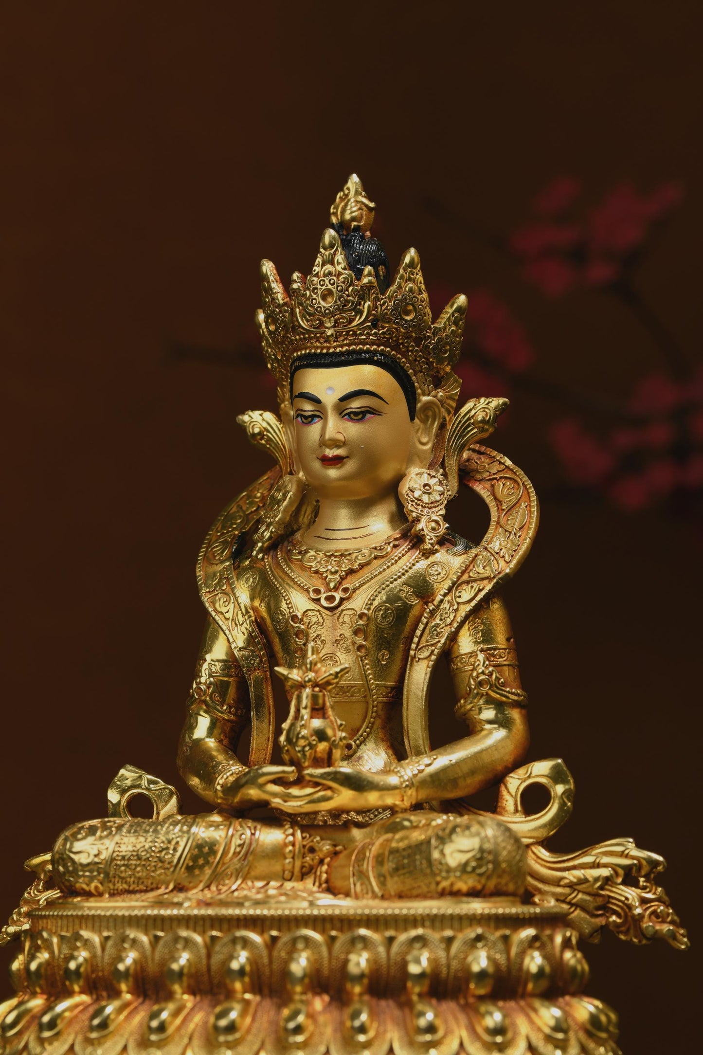 Amitayus Buddha Statue: Bronze Longevity Buddha, Blessing Ceremony