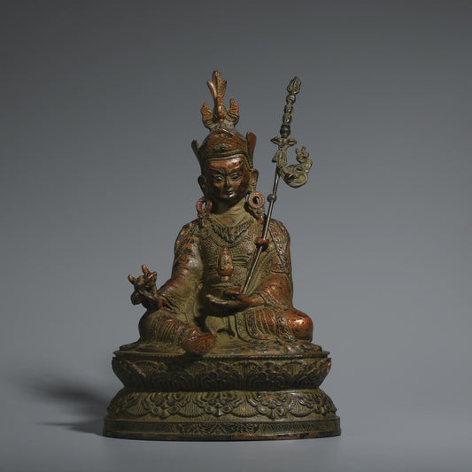 Brass Buddha Statue: Tibetan King Kong Bodhisattva, Home Prayer Decor
