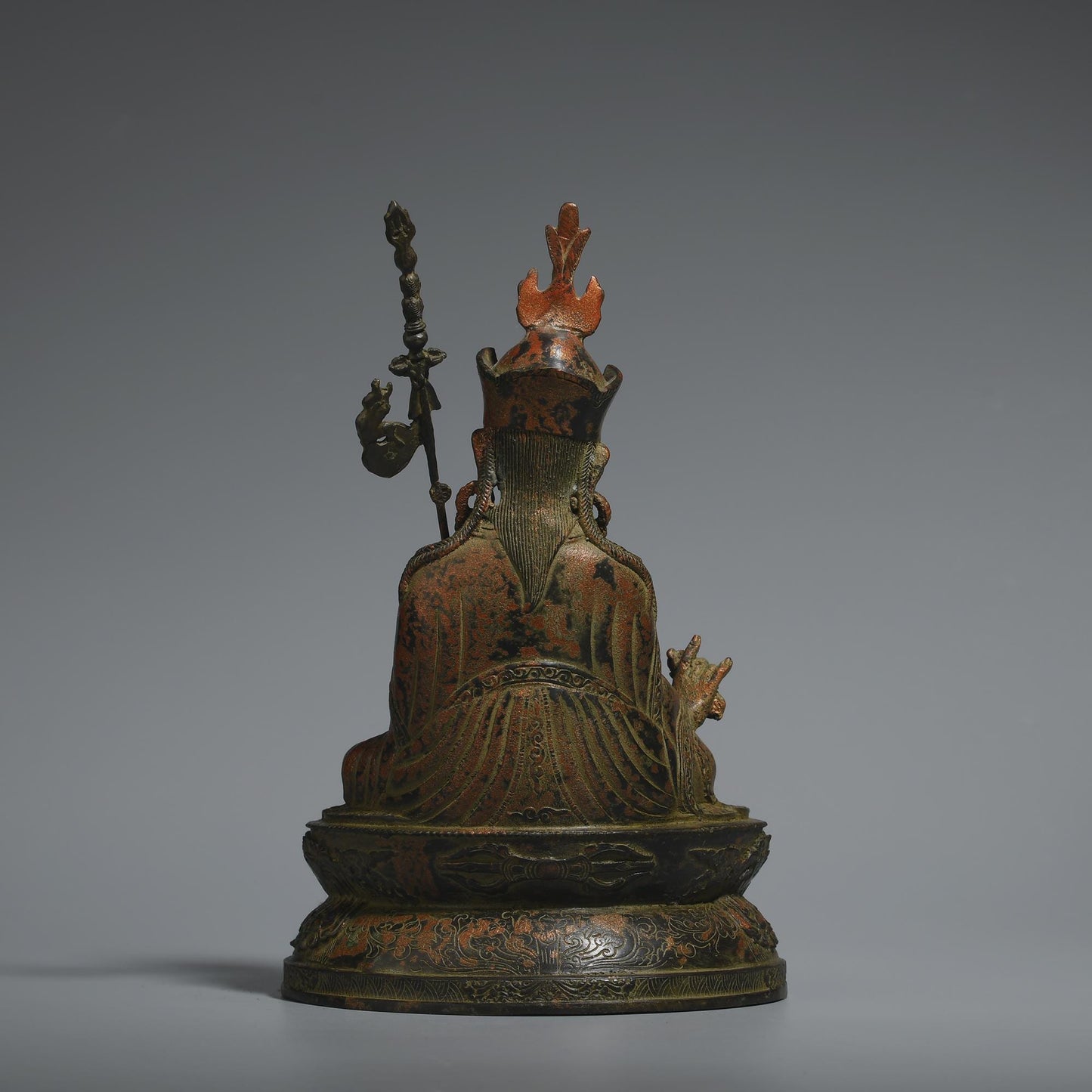 Brass Buddha Statue: Tibetan King Kong Bodhisattva, Home Prayer Decor